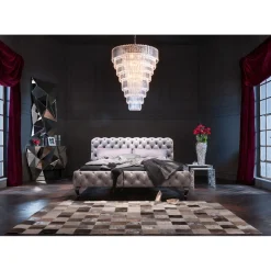 Lit Desire Velvet Silver Grey 200X200Cm