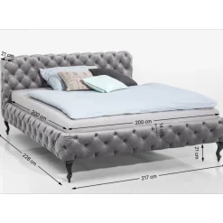 Lit Desire Velvet Silver Grey 200X200Cm