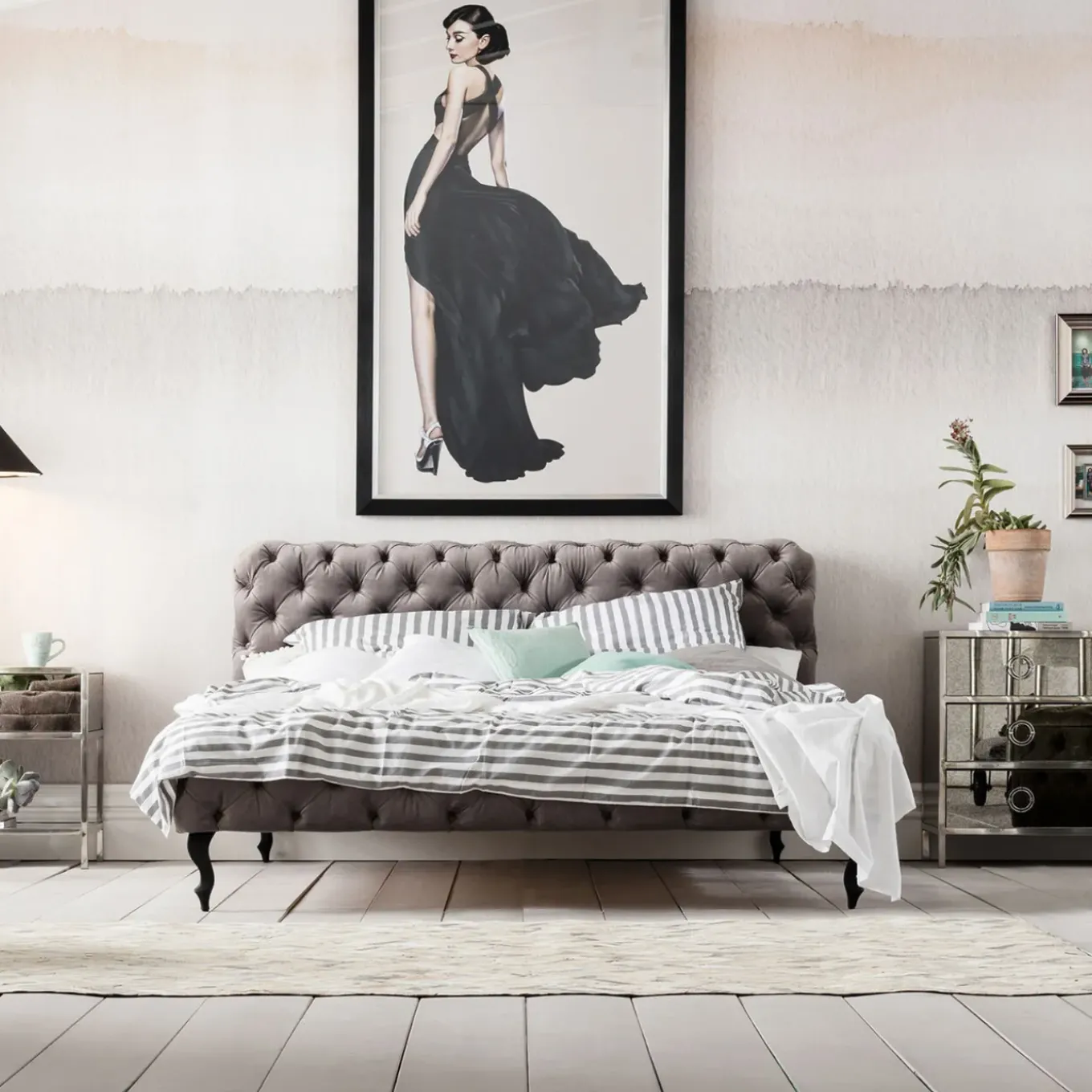 Lit Desire Velvet Silver Grey 200X200Cm