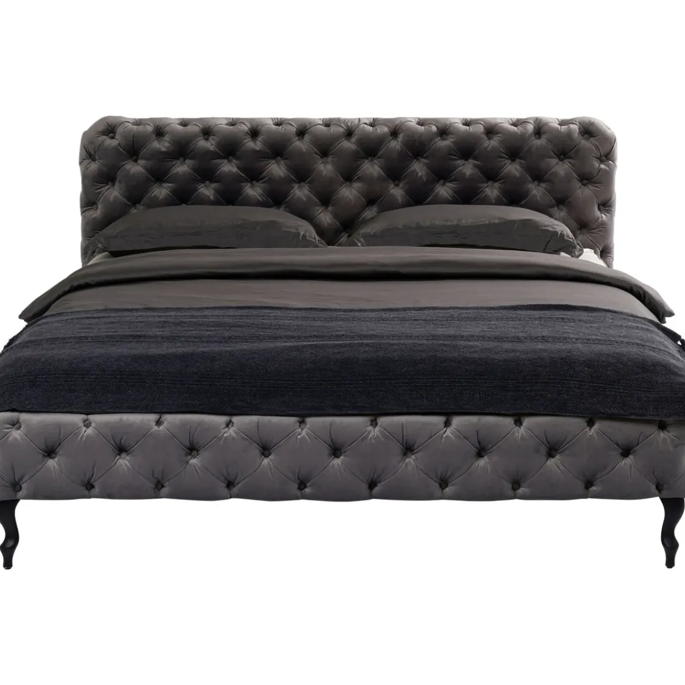 Lit Desire Velvet Silver Grey 160X200 Cm