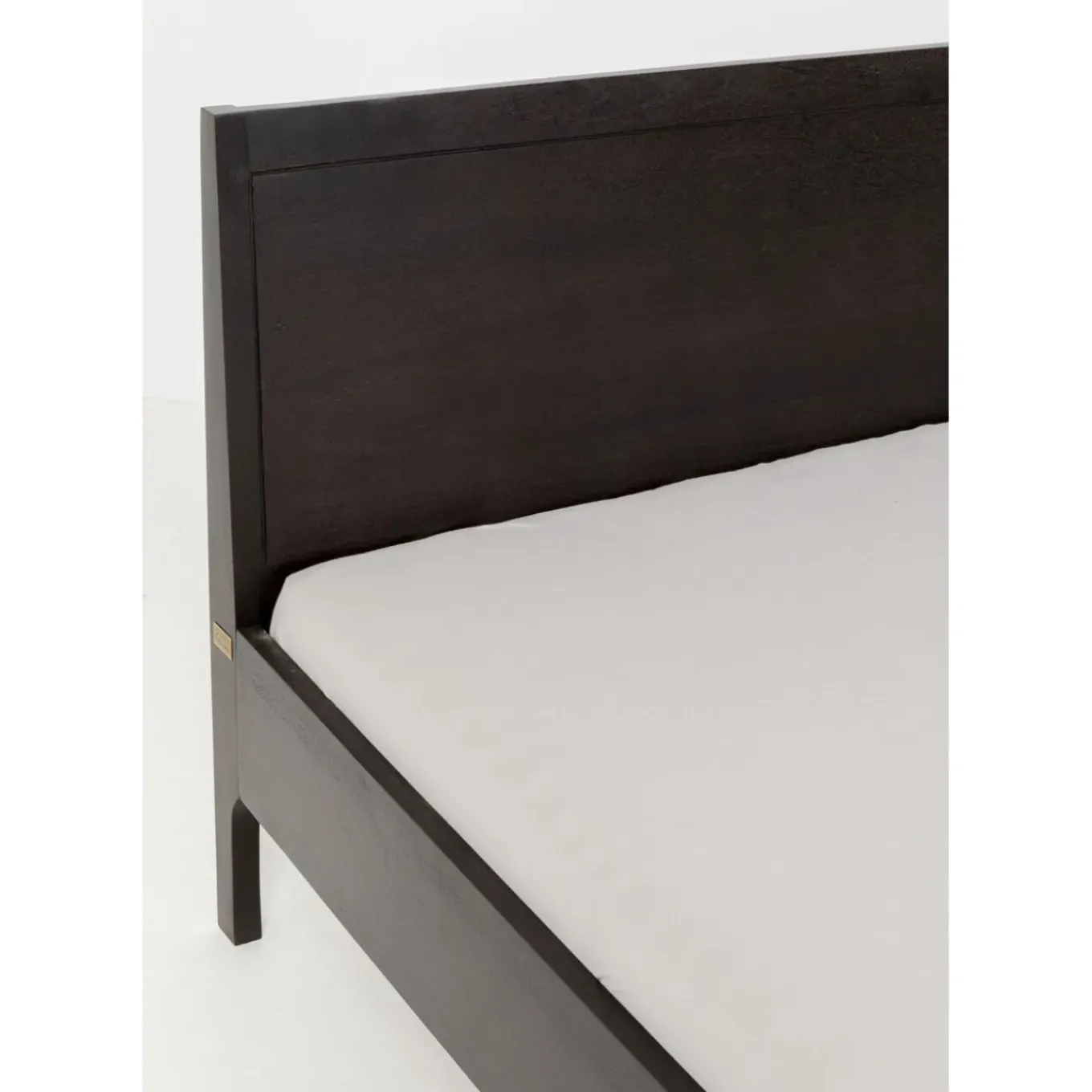 Lit En Bois Brooklyn Noyer 160X200
