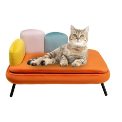 Lit Pour Chien/Chat Diva Orange
