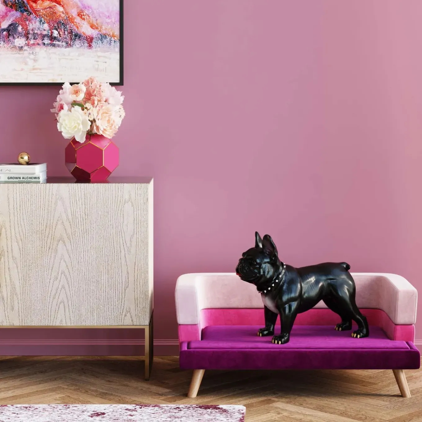 Lit Pour Chien/Chat Princess Rose