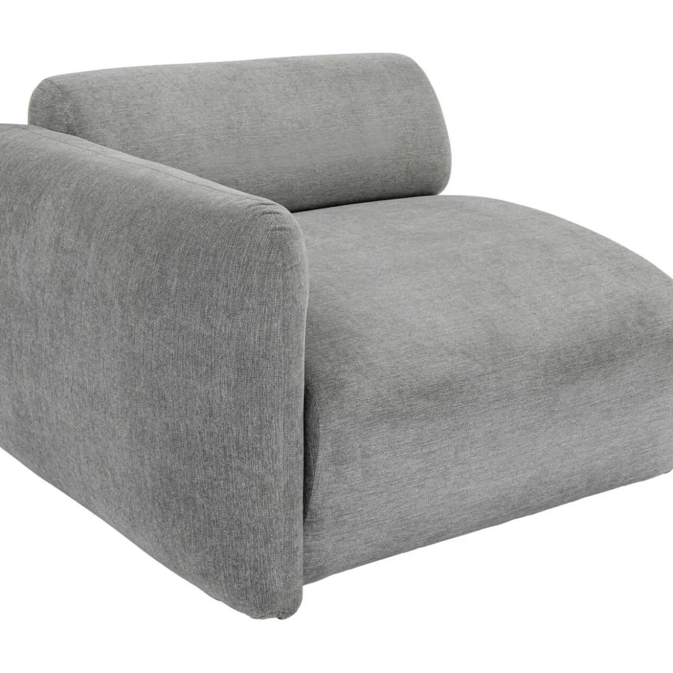 Lucca Element D Angle Gauche Gris 89Cm