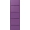 Meuble À Chaussures Caruso 5 Violet (Mo)