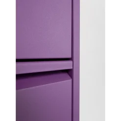 Meuble À Chaussures Caruso 5 Violet (Mo)