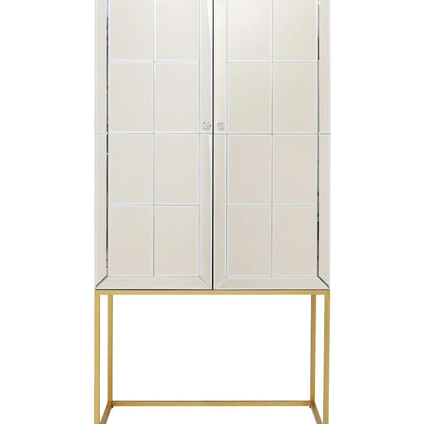 Meuble Bar Luxury Champagne 89X181Cm
