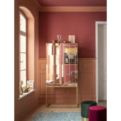 Meuble Bar Luxury Champagne 89X181Cm