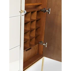 Meuble Bar Luxury Champagne 89X181Cm