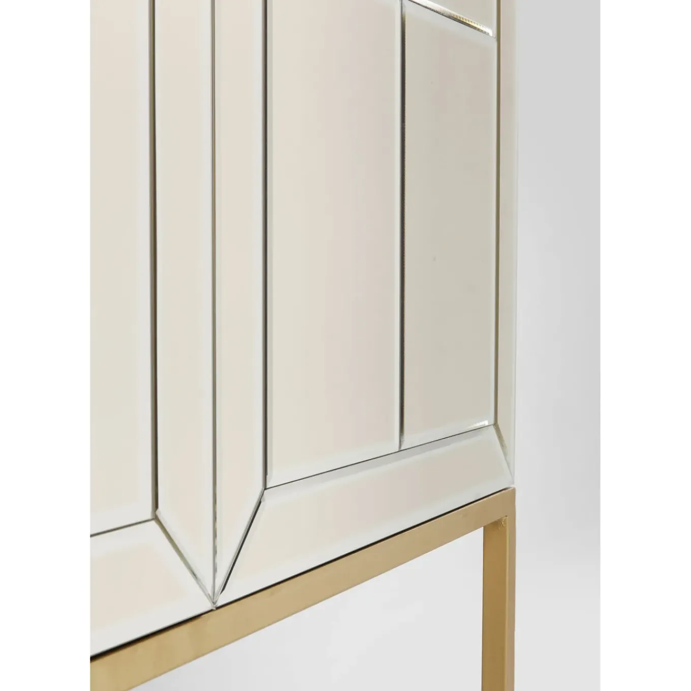 Meuble Bar Luxury Champagne 89X181Cm
