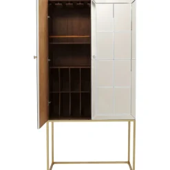 Meuble Bar Luxury Champagne 89X181Cm
