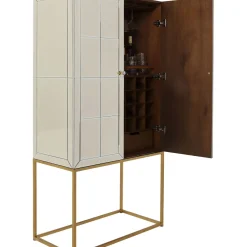 Meuble Bar Luxury Champagne 89X181Cm