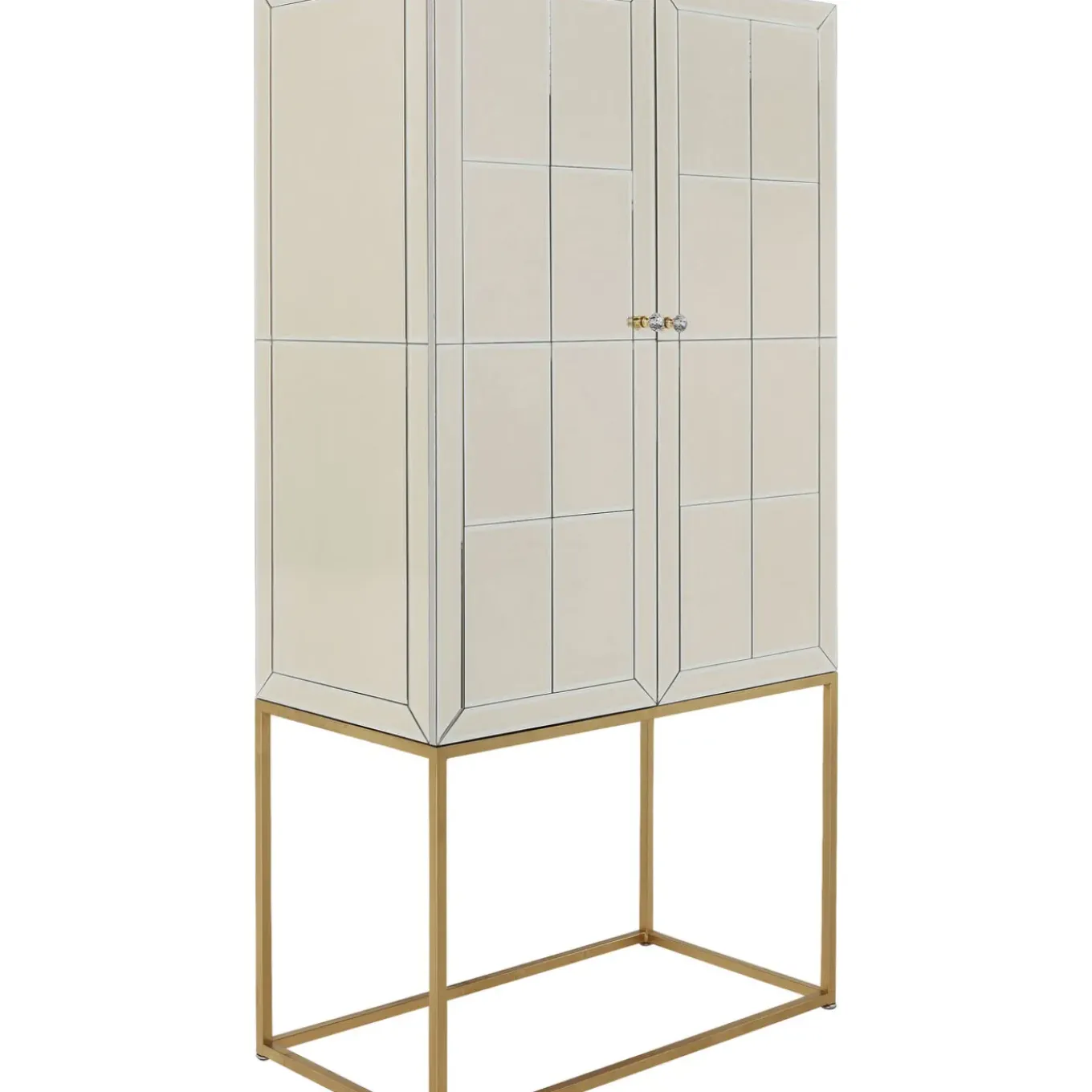 Meuble Bar Luxury Champagne 89X181Cm