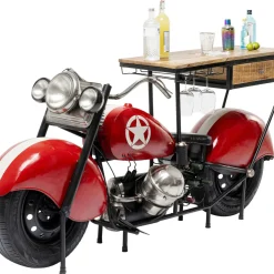 Meuble Bar Motorbike Rouge
