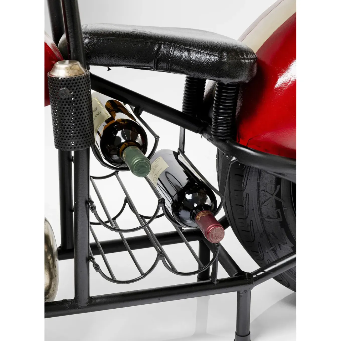 Meuble Bar Motorbike Rouge
