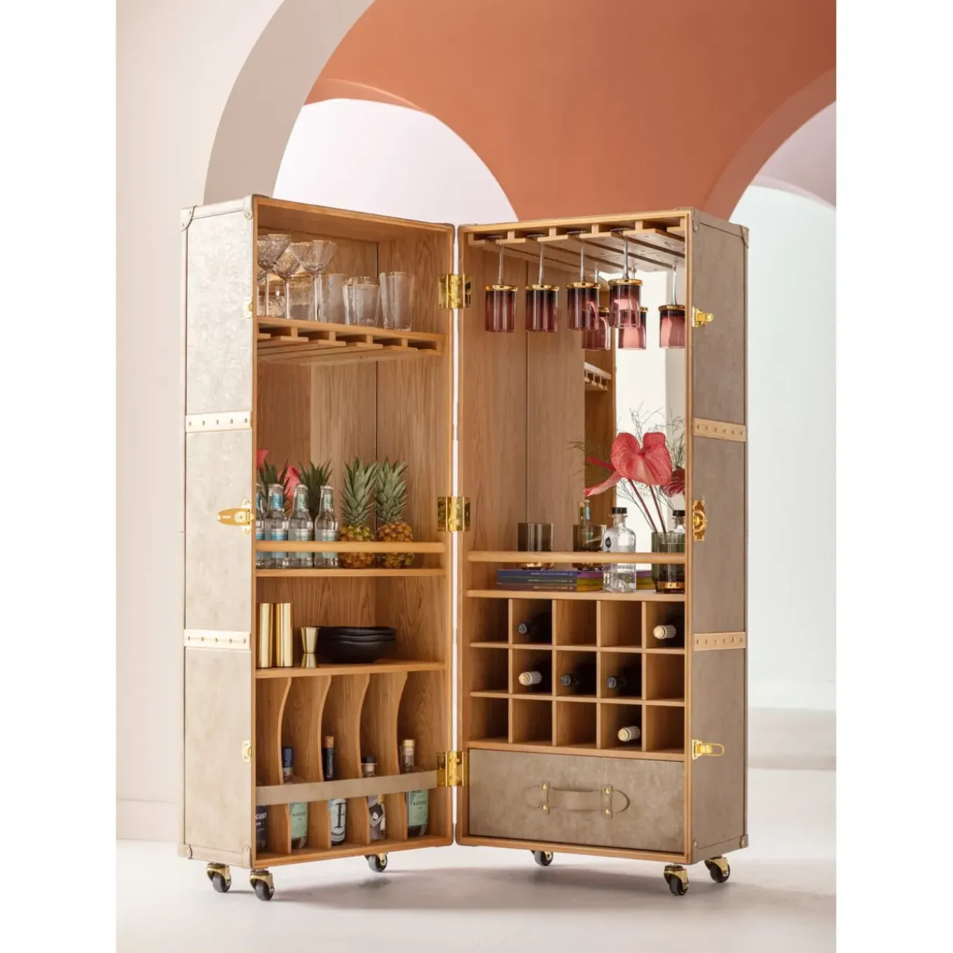 Meuble Bar West Coast Mobile 60X154Cm
