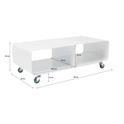 Meuble Tv Lounge M Blanc