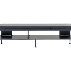 Meuble Tv Montieri Anthracite 160X47Cm