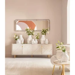 Miroir Betsy Frame Metal 55X165Cm