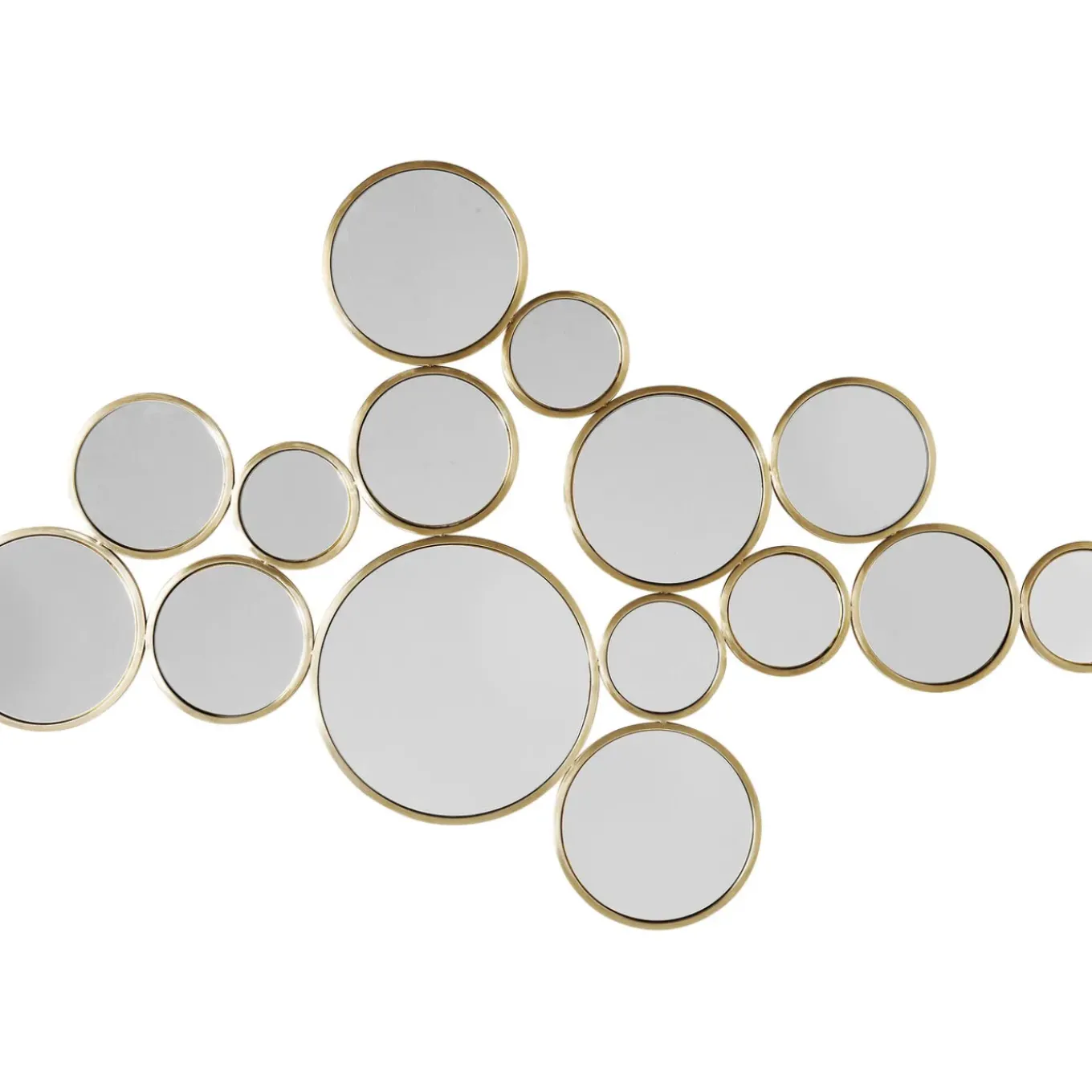 Miroir Bubbles Laiton 138X93Cm
