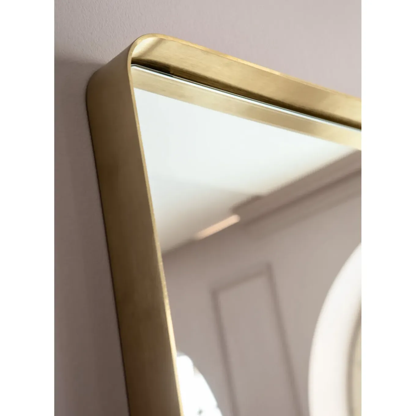 Miroir Curve Mo Laiton 70X200Cm
