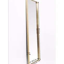 Miroir Curve Mo Laiton 70X200Cm