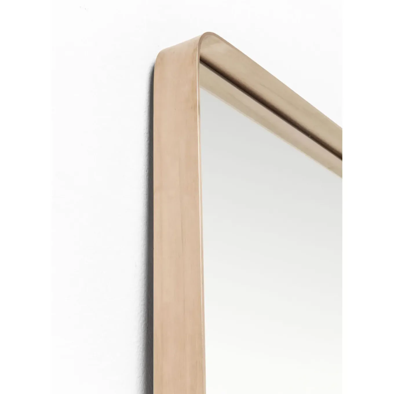 Miroir Curve Rectangulaire Cuivre 70X200Cm