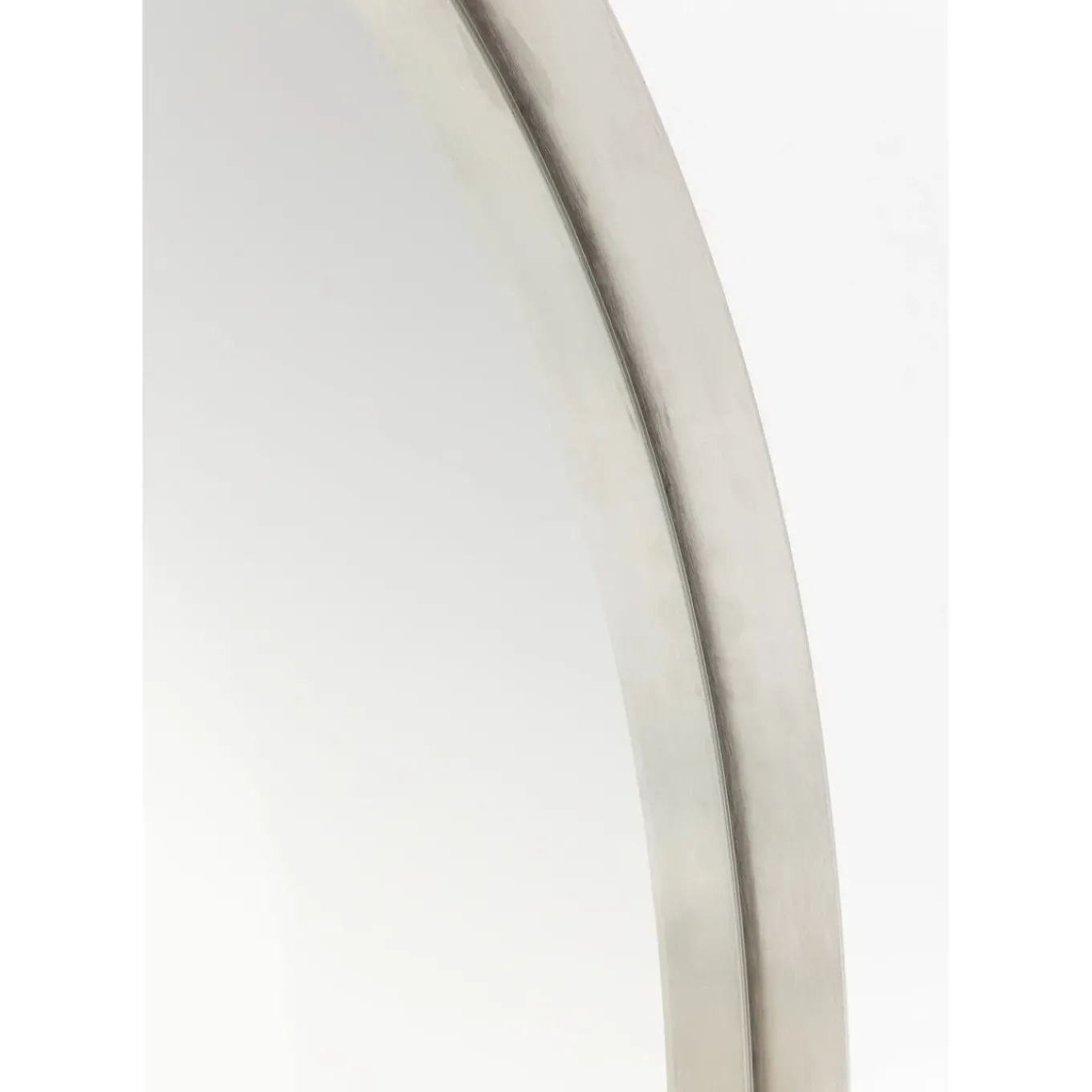 Miroir Curve Rond Inox O100Cm