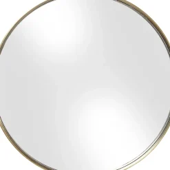 Miroir Curve Rond Laiton O60Cm