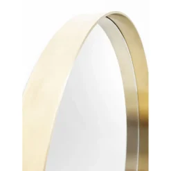 Miroir Curve Rond Laiton O60Cm