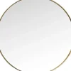 Miroir Curve Rond Laiton O100Cm