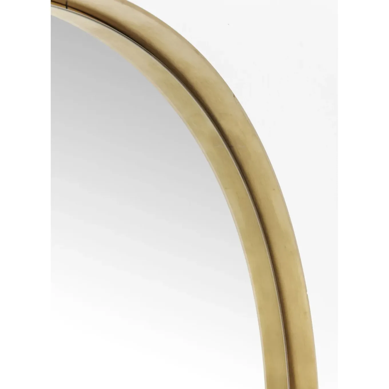 Miroir Curve Rond Laiton O100Cm