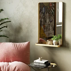 Miroir Curve 80X50Cm