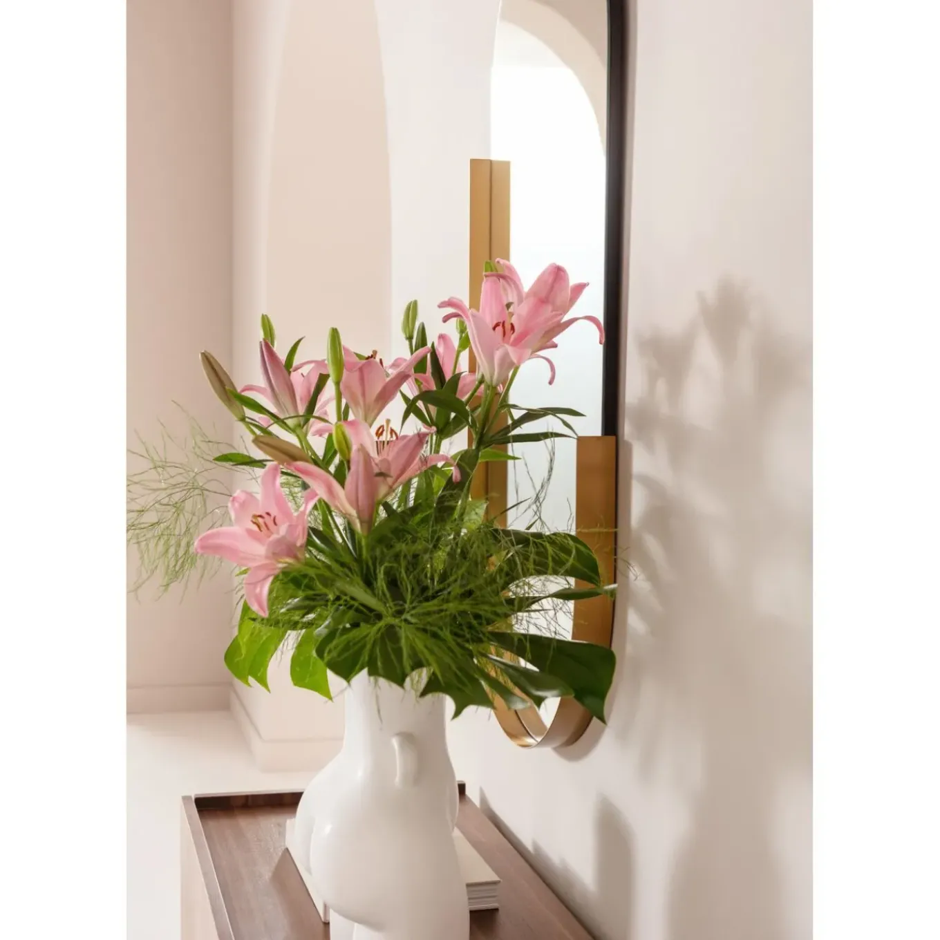 Miroir Hipster Ovale 50X114Cm
