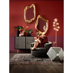 Miroir Hologram Dore 119X76Cm