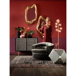 Miroir Hologram Dore 117X68Cm