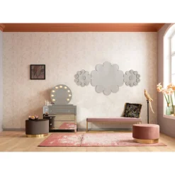 Miroir Ice Flowers 194X102Cm