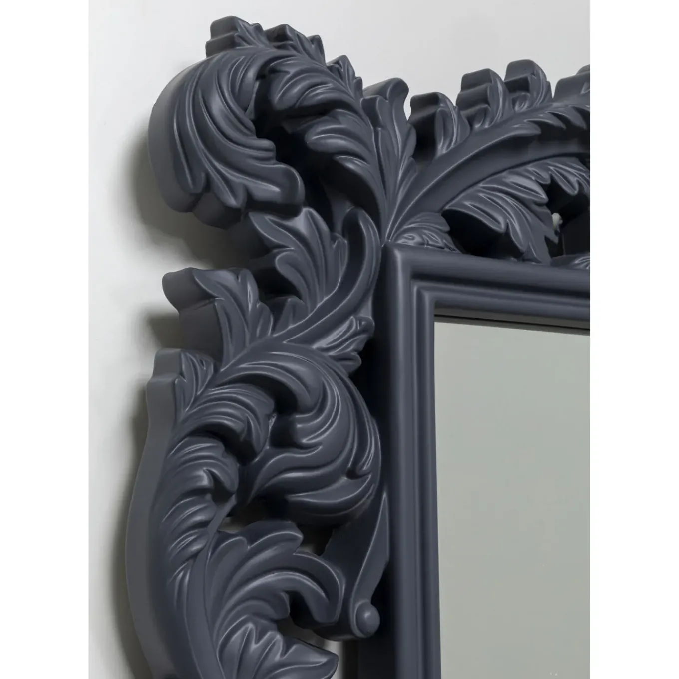 Miroir Mural Baroque Valentina Gris 100X190Cm