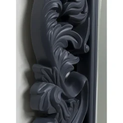 Miroir Mural Baroque Valentina Gris 100X190Cm