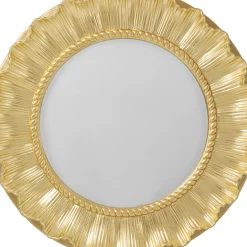 Miroir Mural Sun Ray Dore O84Cm