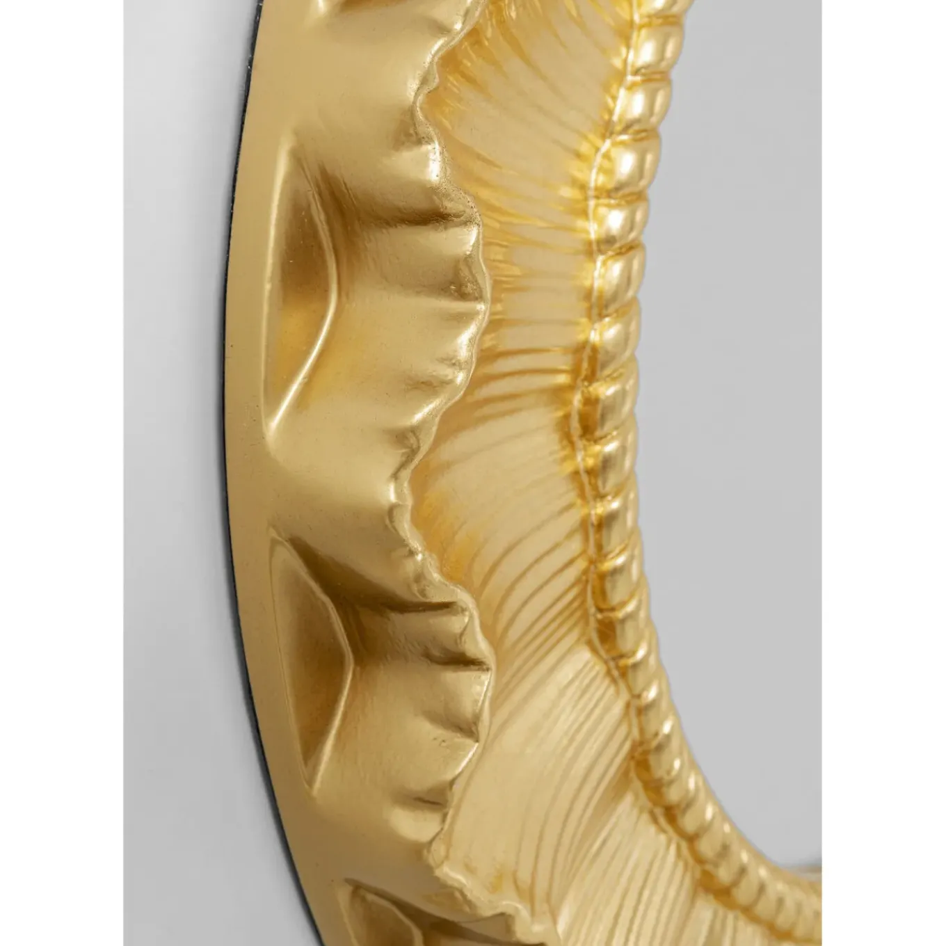 Miroir Mural Sun Ray Dore O84Cm