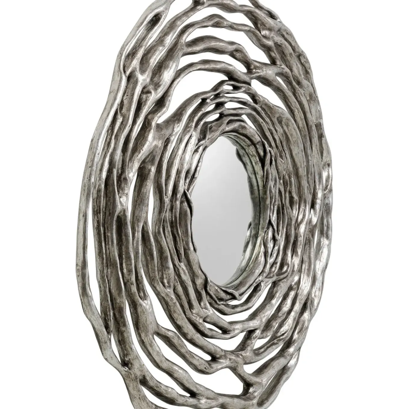 Miroir Mural Twiggy Argente O121Cm