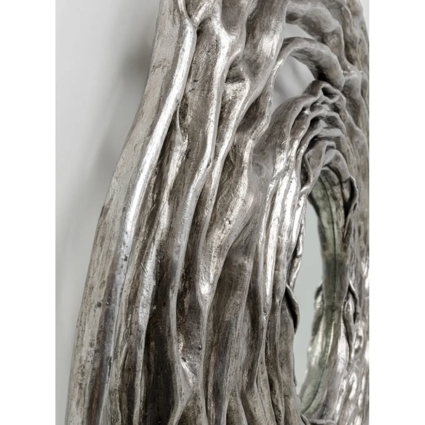 Miroir Mural Twiggy Argente O121Cm
