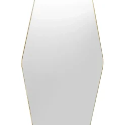 Miroir Shape Hexagon Laiton 64X95Cm