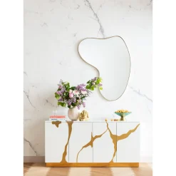 Miroir Shape Laiton 110X120Cm
