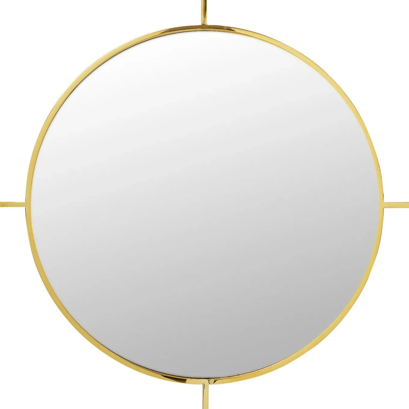 Miroir Stanford Frame Round Gold O90Cm
