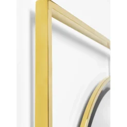 Miroir Stanford Frame Round Gold O90Cm