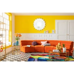 Miroir Sunflower Rond O120Cm