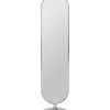 Miroir Sur Pied Curvy Acier Poli 40X170Cm