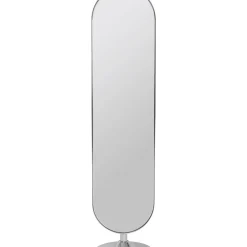 Miroir Sur Pied Curvy Acier Poli 40X170Cm
